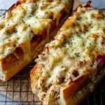 Cheesy Chicken Garlic Bread Sandwich 18 Cheesy Chicken Garlic Bread Sandwich
