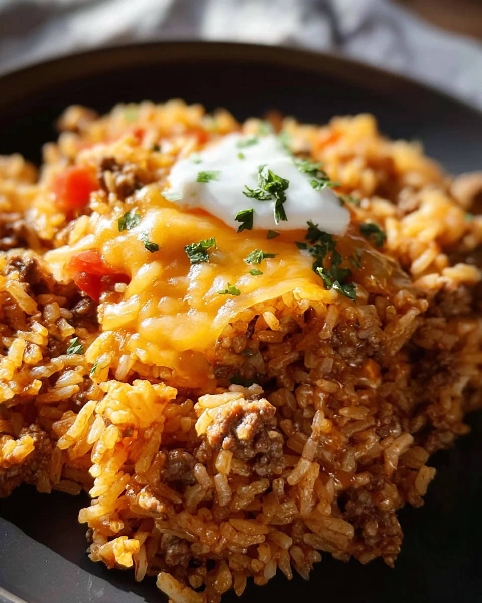 Cheesy Taco Rice Recipe 22 Cheesy