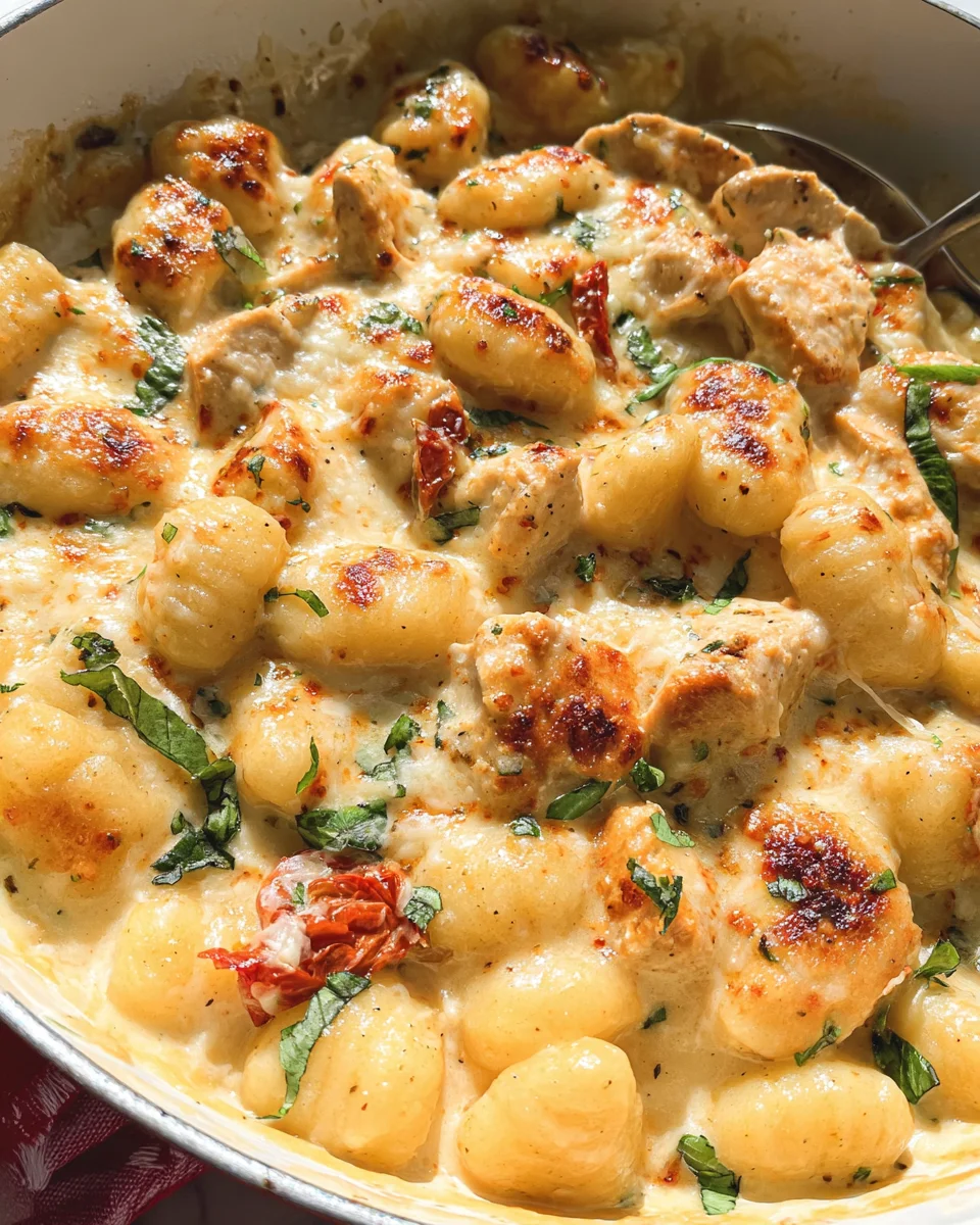 Chicken Alfredo Gnocchi 23 Chicken Alfredo Gnocchi