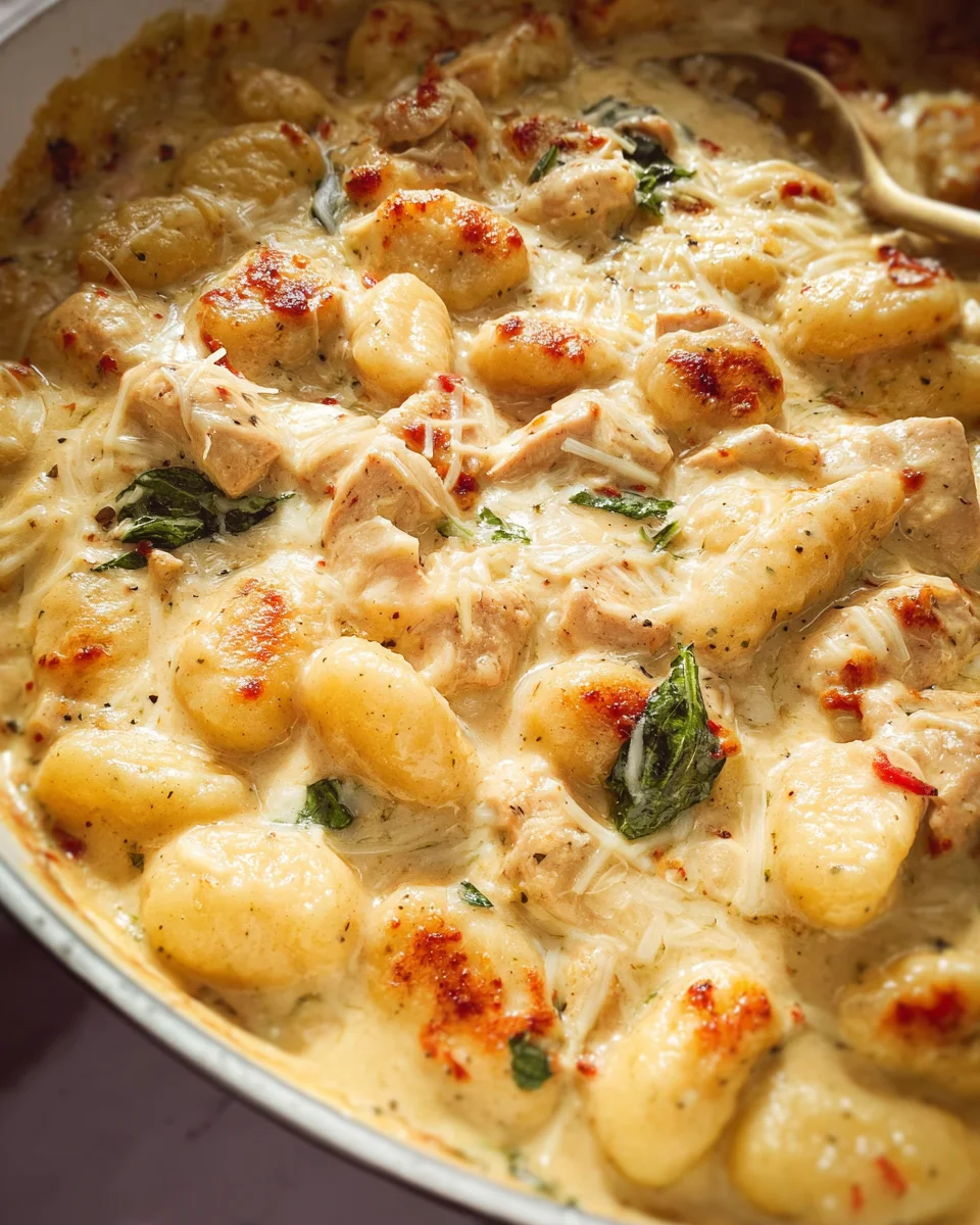 Chicken Alfredo Gnocchi 20 Chicken
