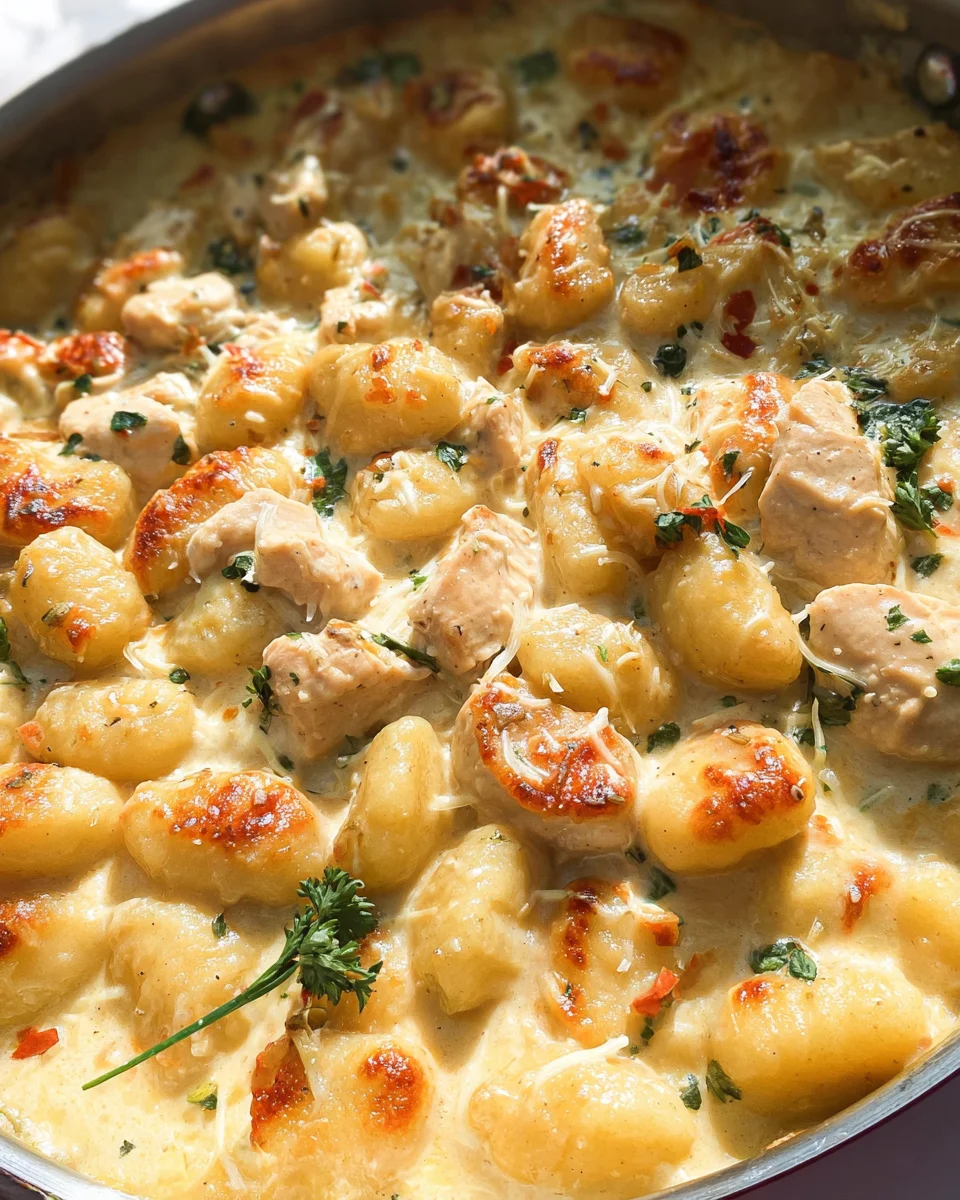 Chicken Alfredo Gnocchi 21 Chicken