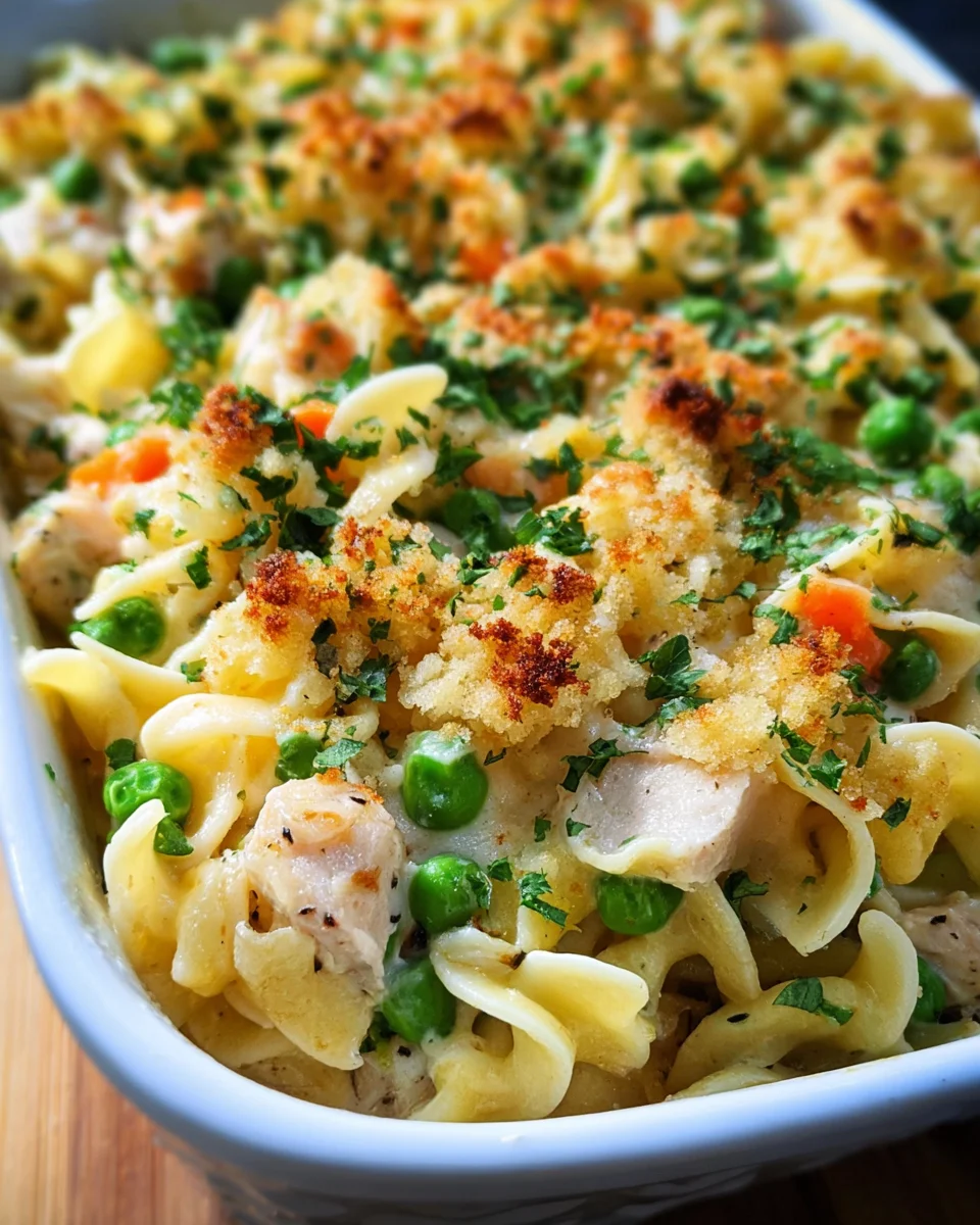 Chicken Noodle Casserole 19 Chicken