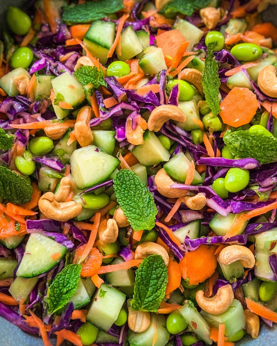 Chopped Asian Salad (Miso Dressing) 22 Chopped