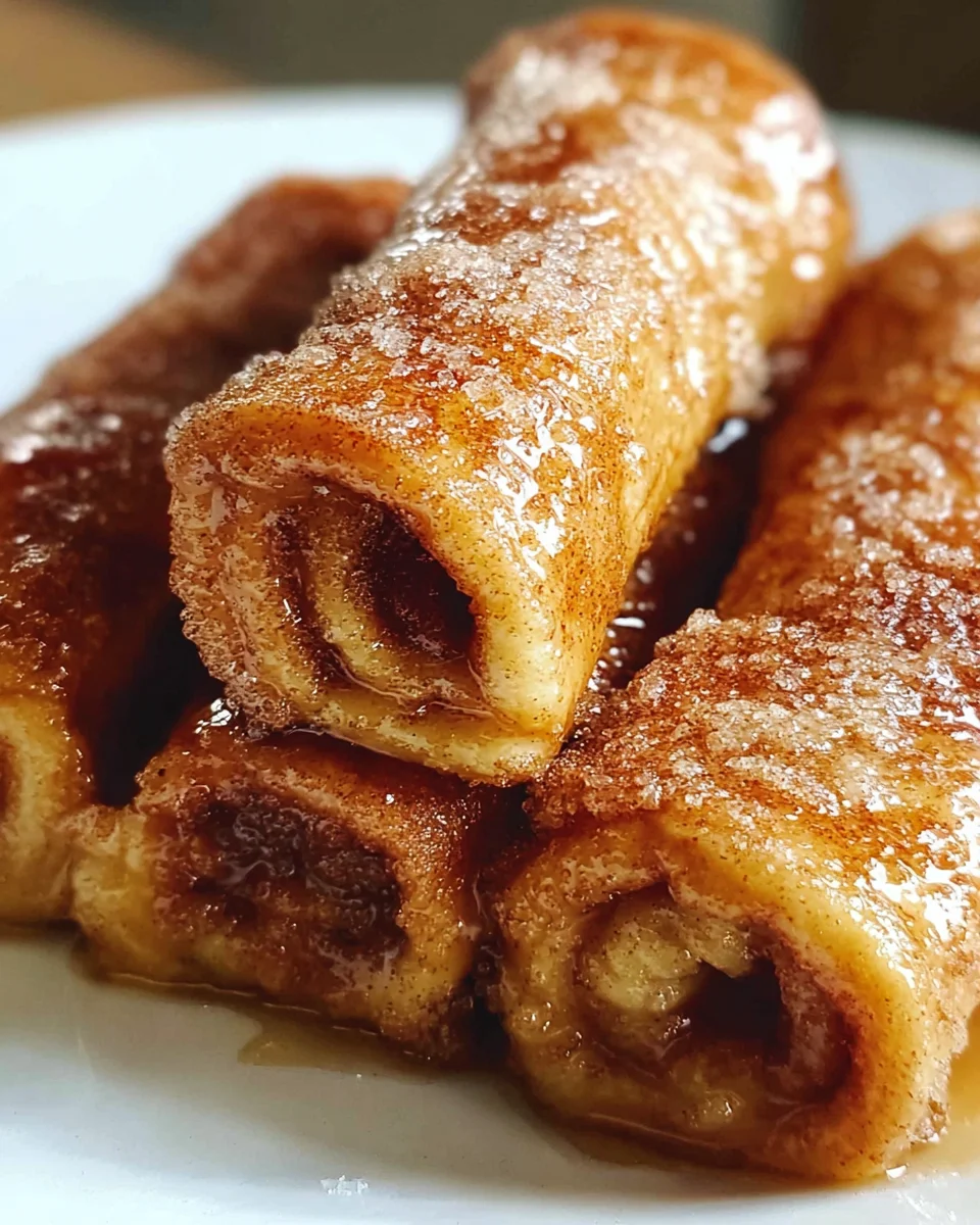 Cinnamon Roll French Toast Roll-Ups