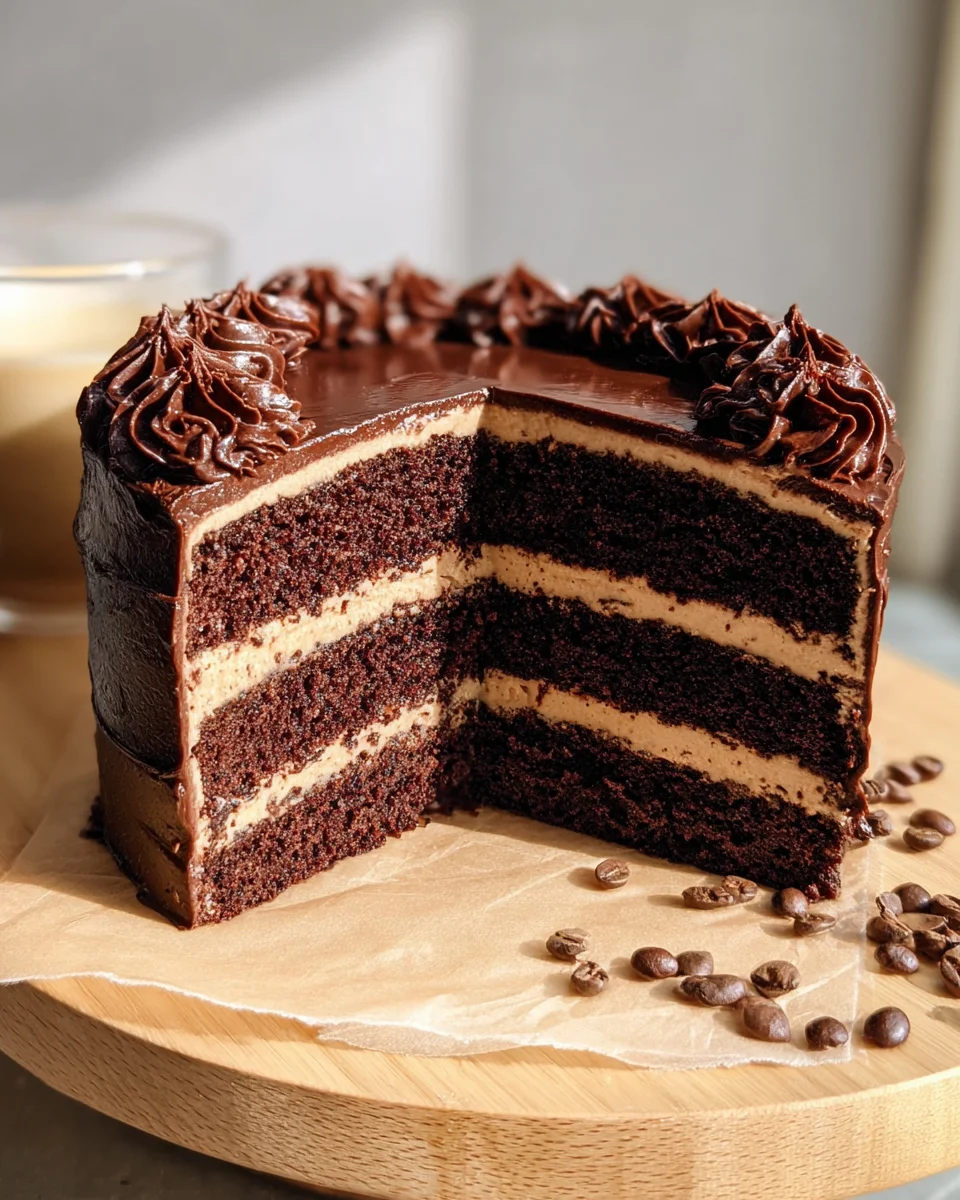Coffee Chocolate Cake 29 Coffee