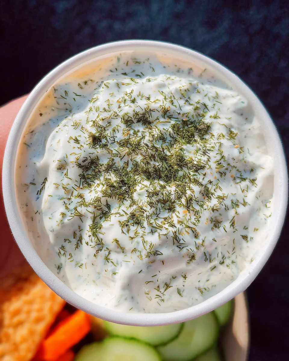 Cottage Cheese Ranch Dip Recipe