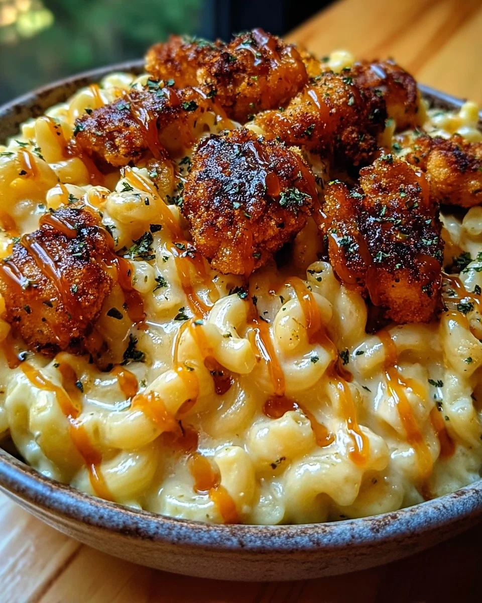 Creamy Honey Pepper Chicken Mac and Cheese Delight 21 Creamy