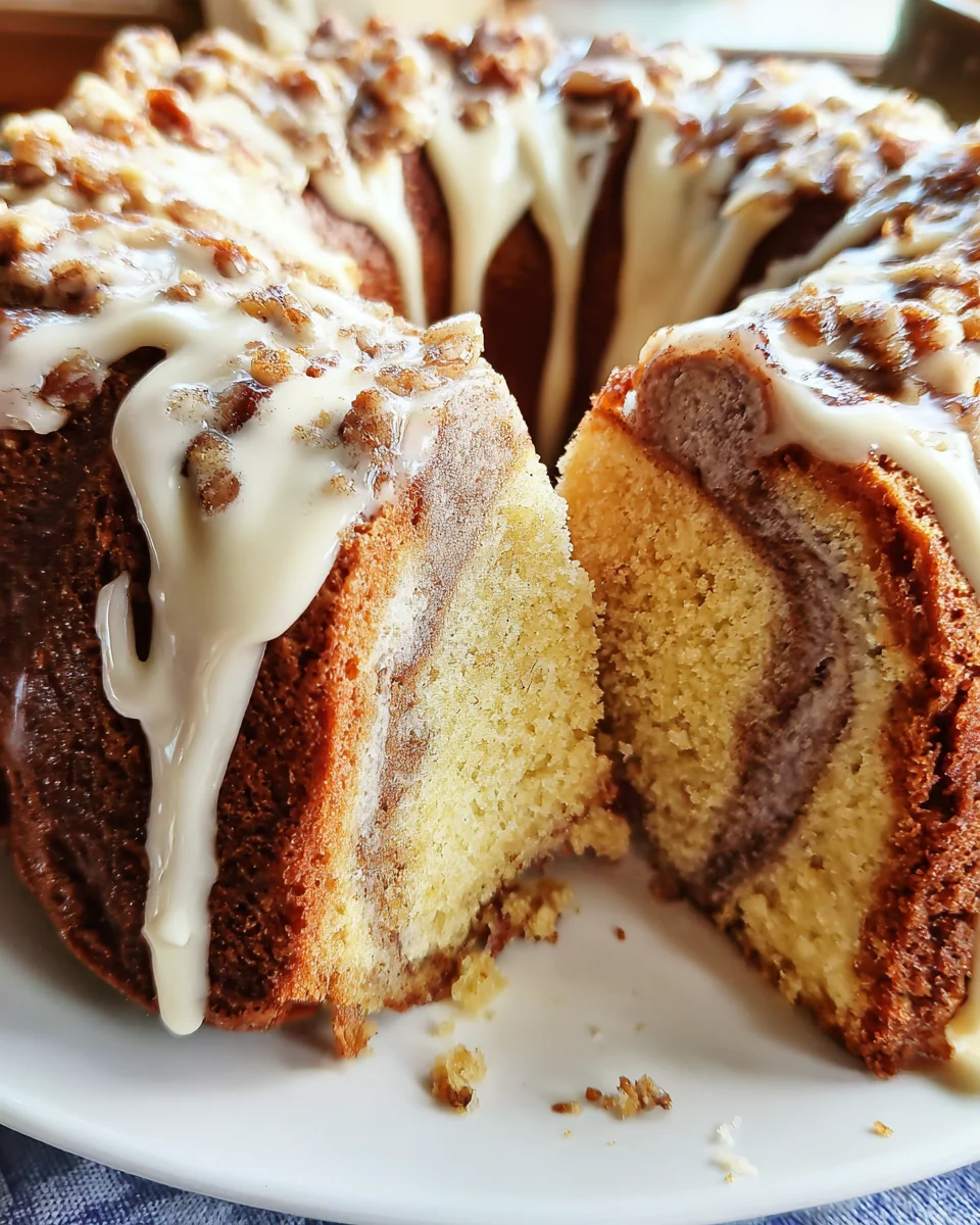 Easy Cinnamon Roll Bundt Cake 19 Easy