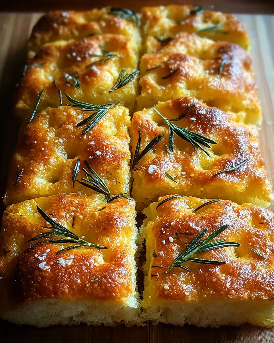 Easy Focaccia Bread Recipe