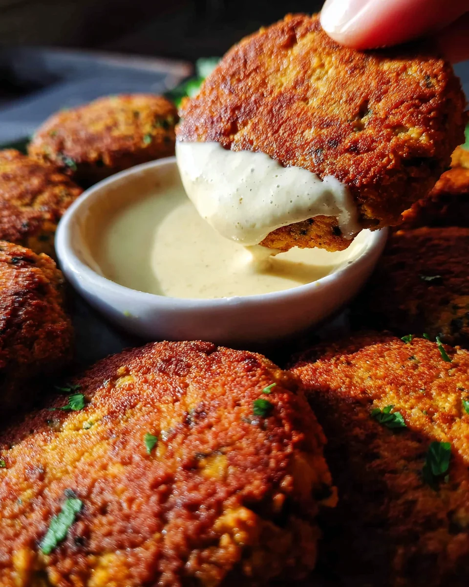 Easy Lentil Patties (with Lemon Tahini Dip) 27 Easy