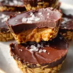 Easy No Bake Peanut Butter Oat Cups