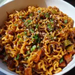 Easy Saucy Ramen Noodles