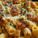 Garlic Butter Chicken with Rigatoni and Parmesan 25 Garlic Butter Chicken with Rigatoni and Parmesan