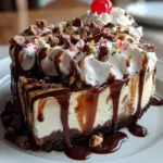 Hot Fudge Sundae Brownie Cheesecake 19 Hot Fudge Sundae Brownie Cheesecake