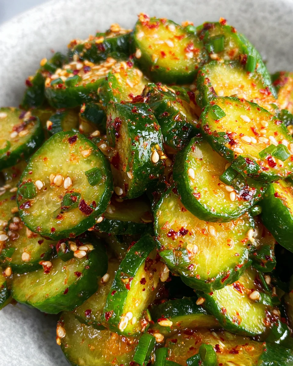 Korean Cucumber Salad