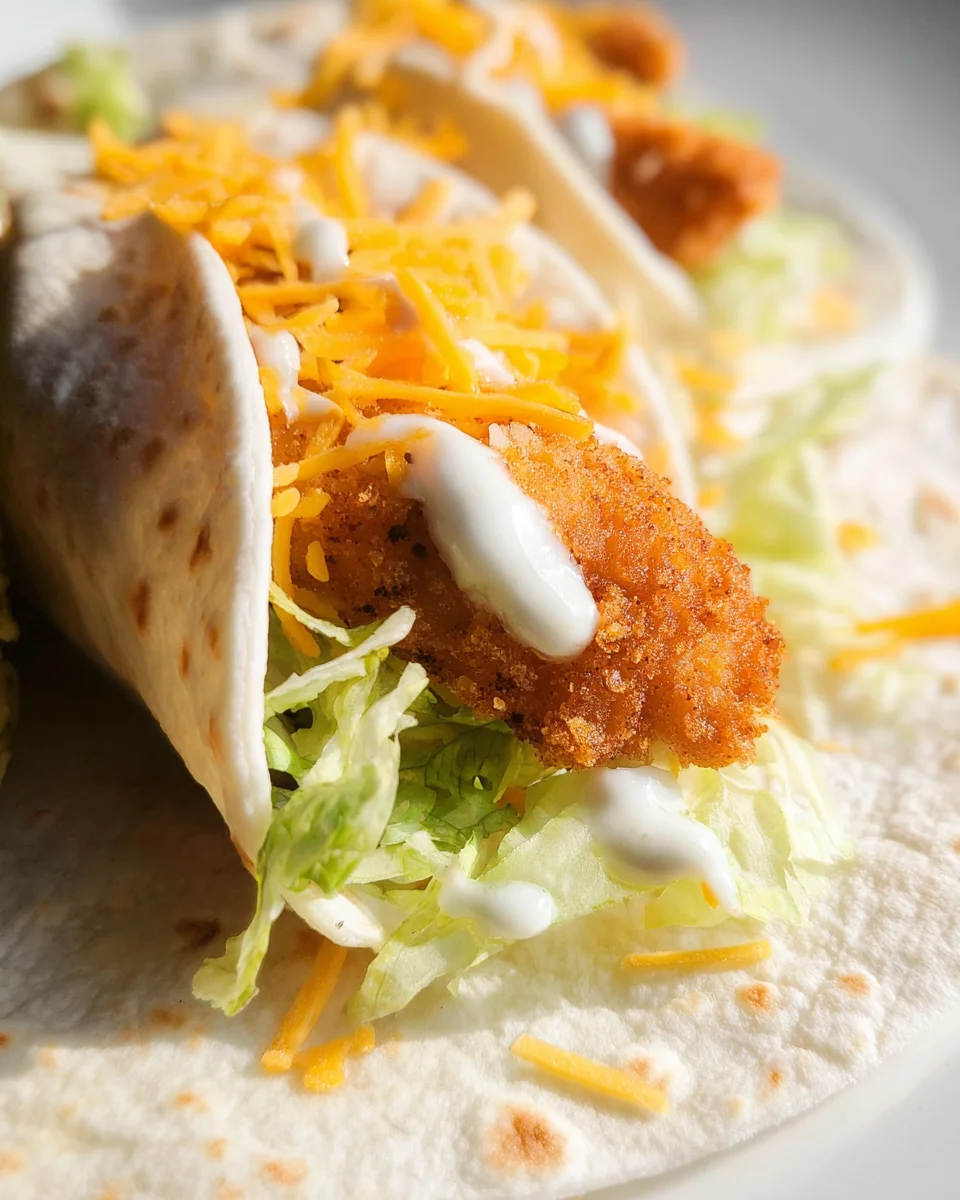 McDonald's Crispy Chicken Ranch Snack Wrap (Copycat!)