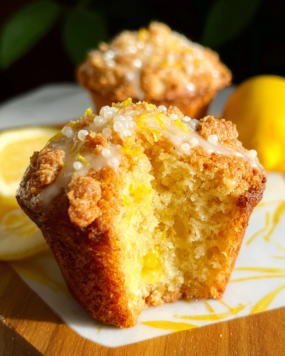 Moist Vegan Lemon Muffins 32 Moist
