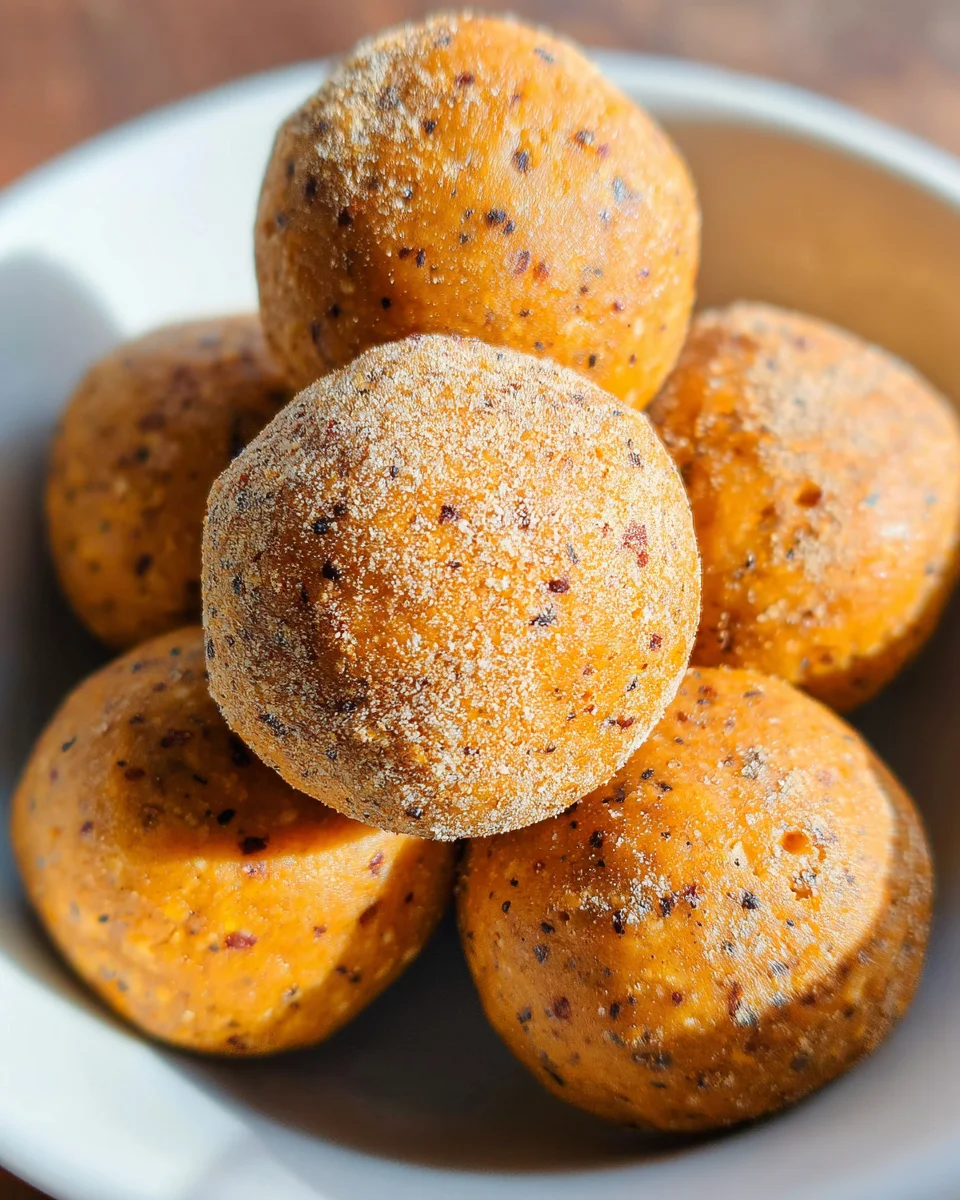 No Bake Healthy Pumpkin Pie Energy Balls 16 No