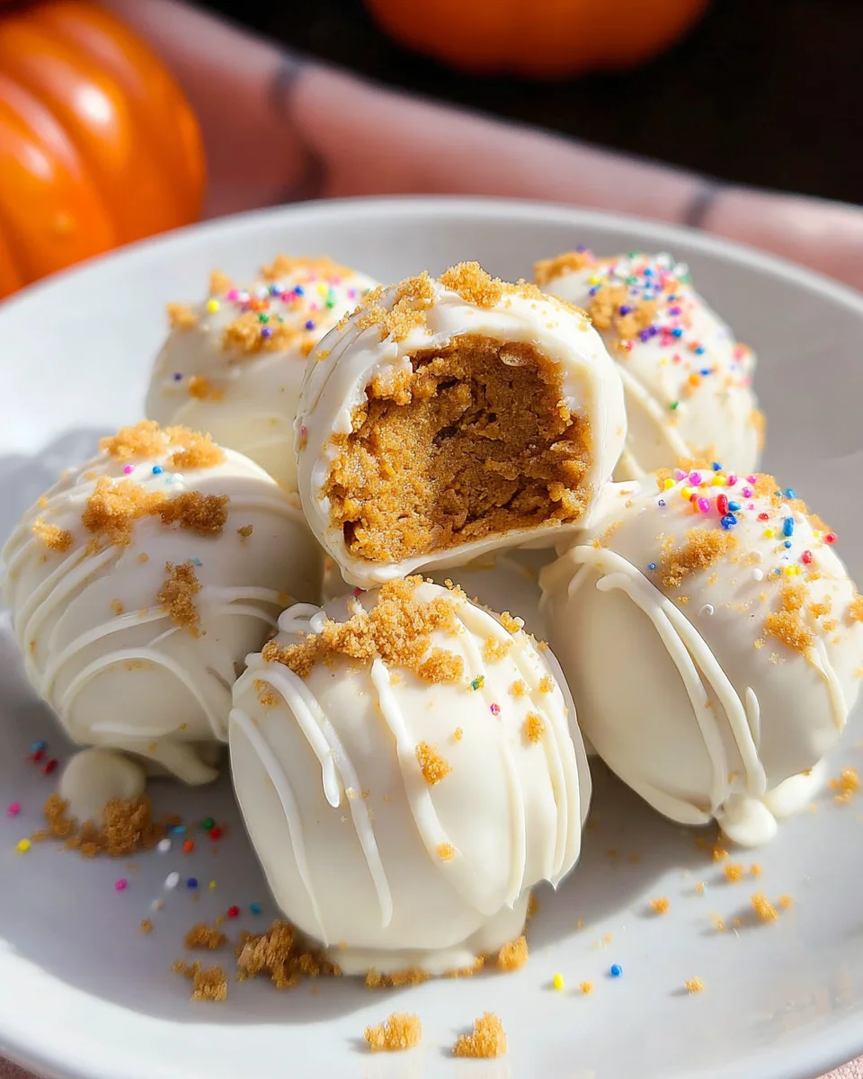 No Bake Pumpkin Balls 19 No