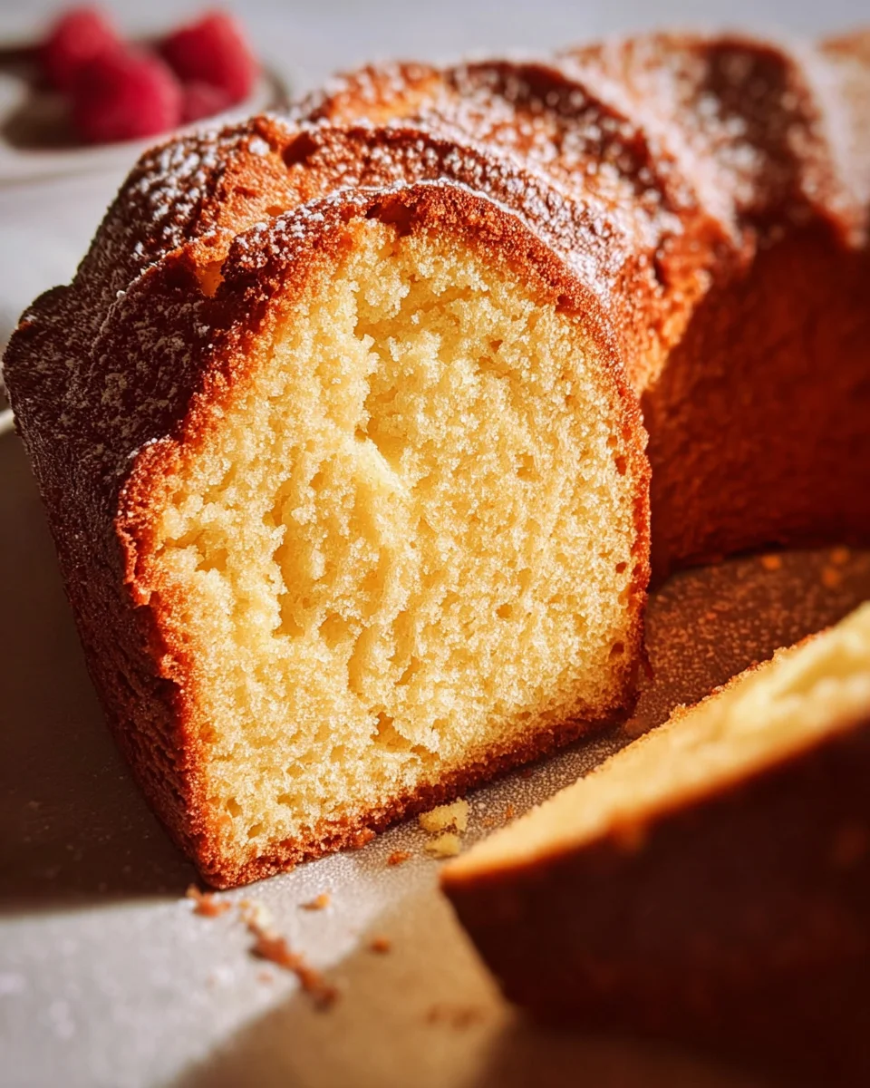 Old Fashioned Pound Cake