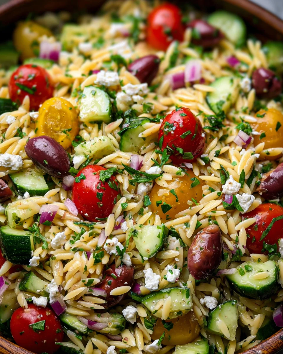 Orzo Pasta Salad
