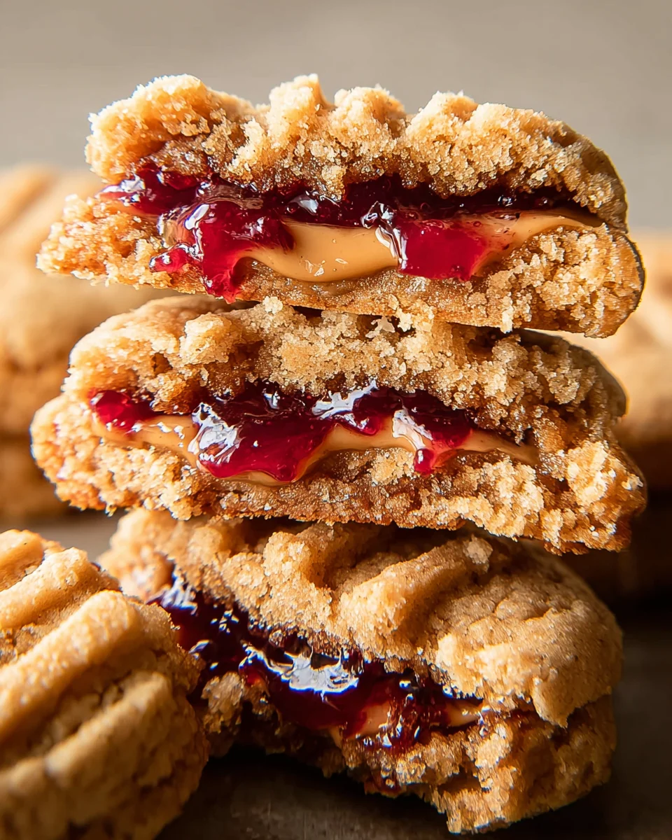 PB&J Stuffed Cookies 29 PB&J Stuffed Cookies