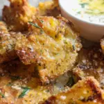 Parmesan Smashed Potatoes