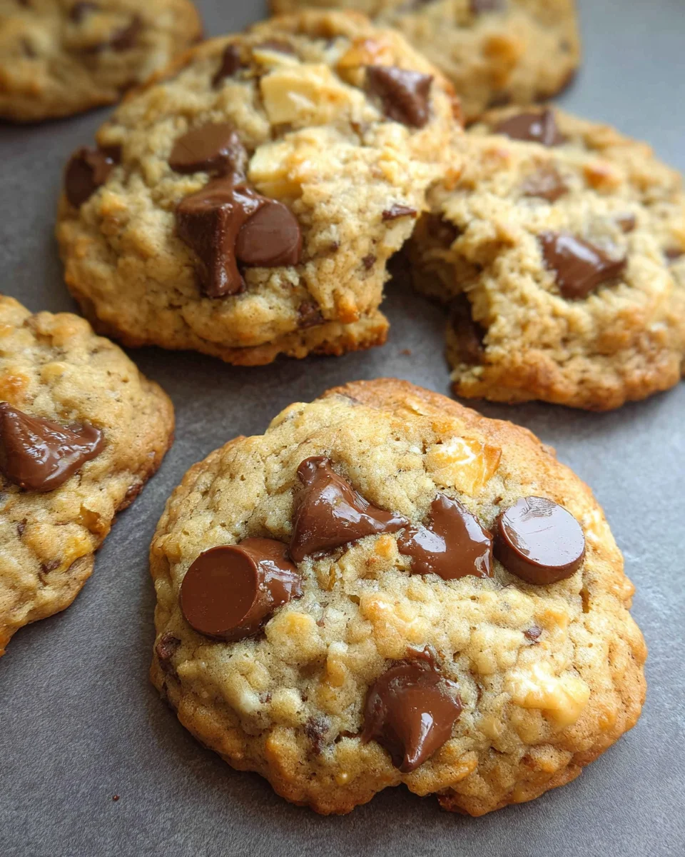 Peanut Butter Banana Cookies