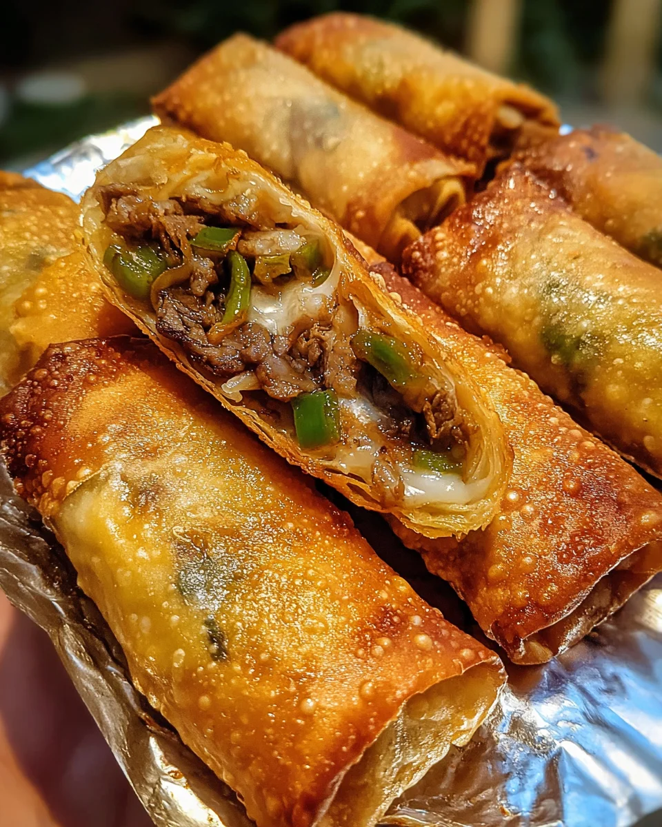 Philly Cheesesteak Egg Roll 18 Philly
