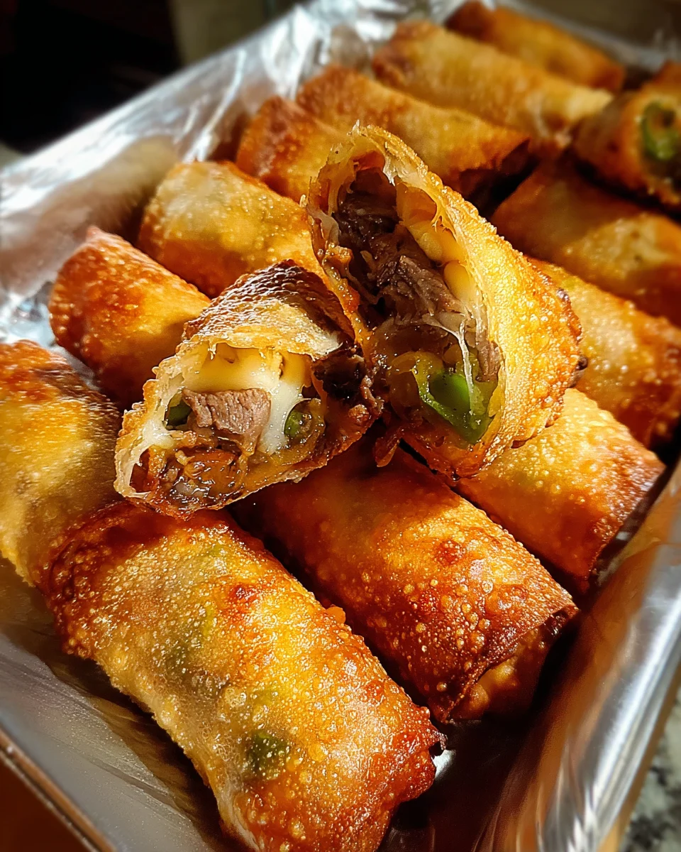 Philly Cheesesteak Egg Roll 19 Philly