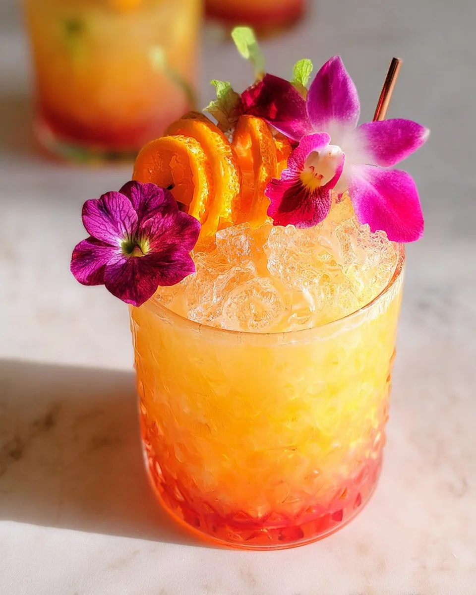 Pineapple Mango Rum Punch Recipe That is Almost too Pretty to Drink 17 Pineapple