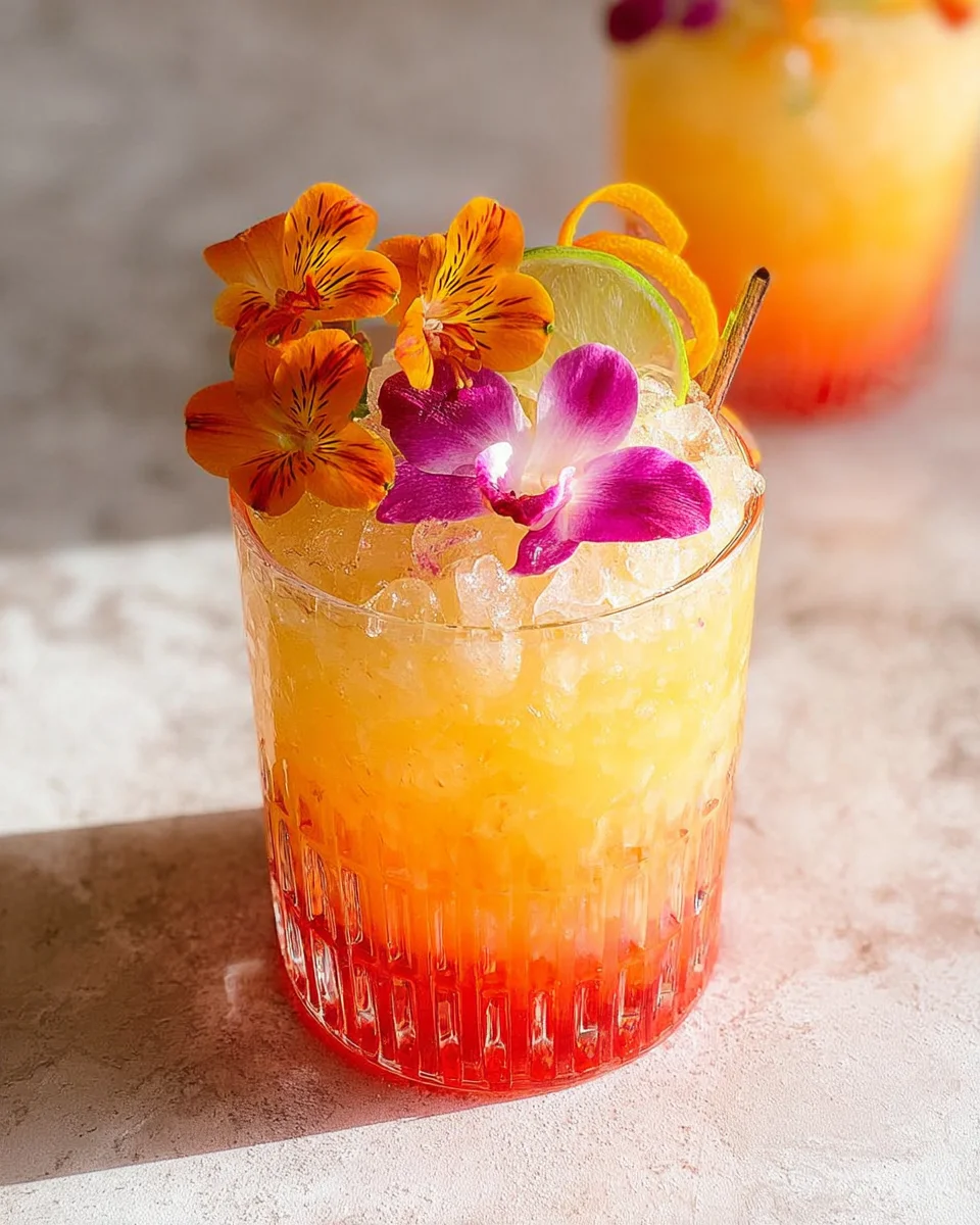 Pineapple Mango Rum Punch Recipe That is Almost too Pretty to Drink 18 Pineapple