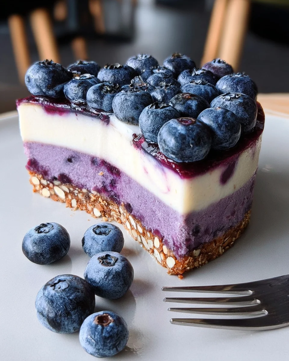 Raw Vegan Blueberry Cheesecake 23 Raw Vegan Blueberry Cheesecake