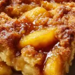 Ridiculously Easy Peach Cobbler