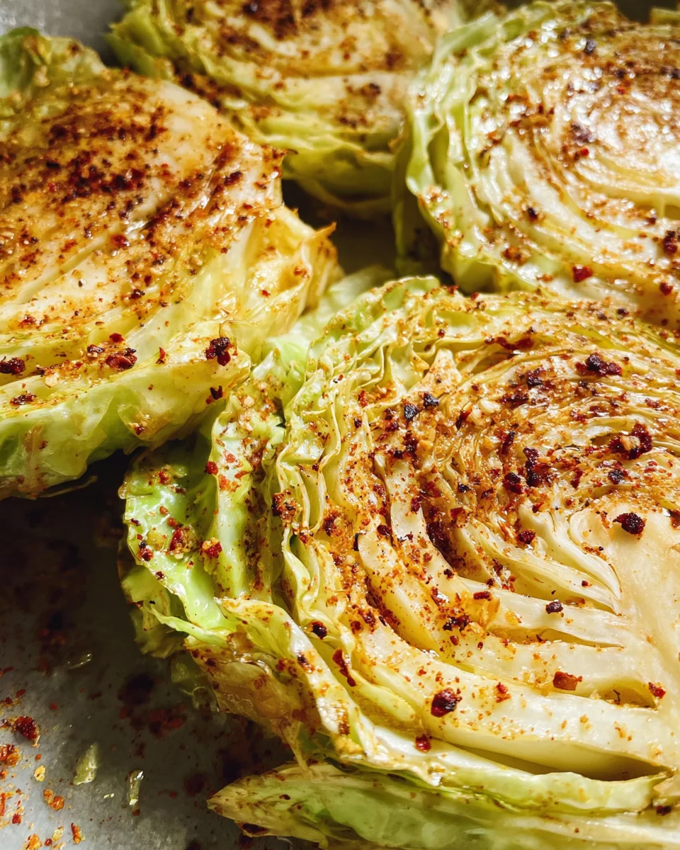 Roasted Cabbage Steaks 15 Roasted