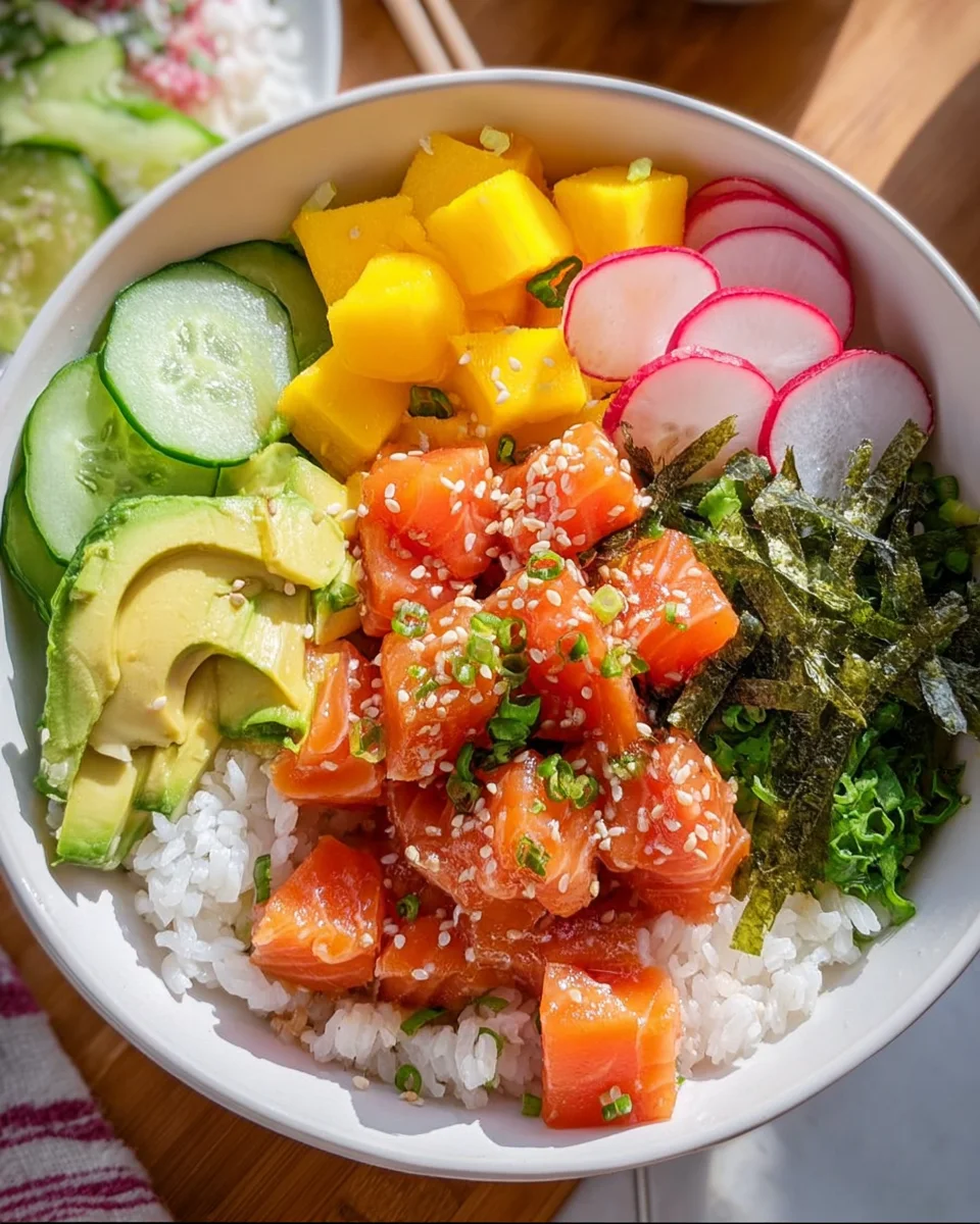 Salmon Poke Bowl 26 Salmon Poke Bowl