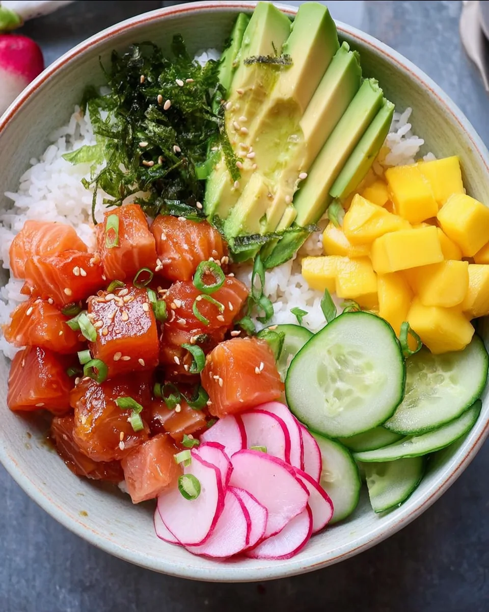 Salmon Poke Bowl 24 Salmon