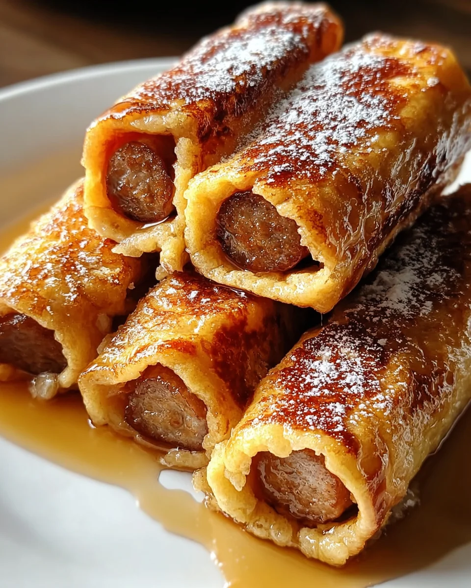 Sausage French Toast Roll-Ups Recipe 20 Sausage