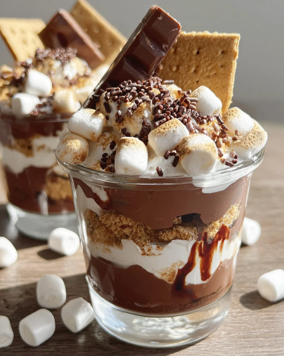 Smores Pudding Cups