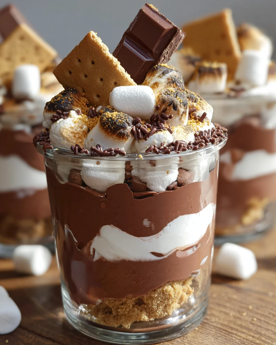 Smores Pudding Cups 19 Smores
