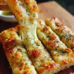 Sourdough Cheesy Breadsticks 24 Sourdough Cheesy Breadsticks