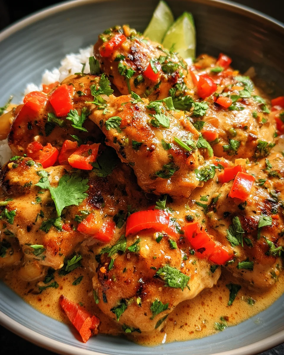 Spicy Brazilian Coconut Chicken Recipe