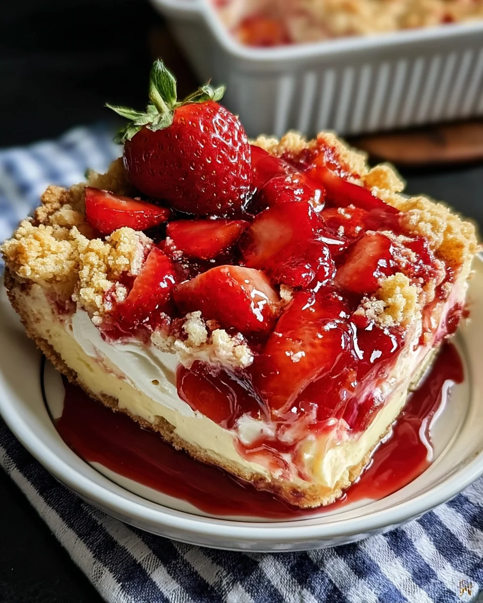 Strawberry Cheesecake Dump Cake 17 Strawberry