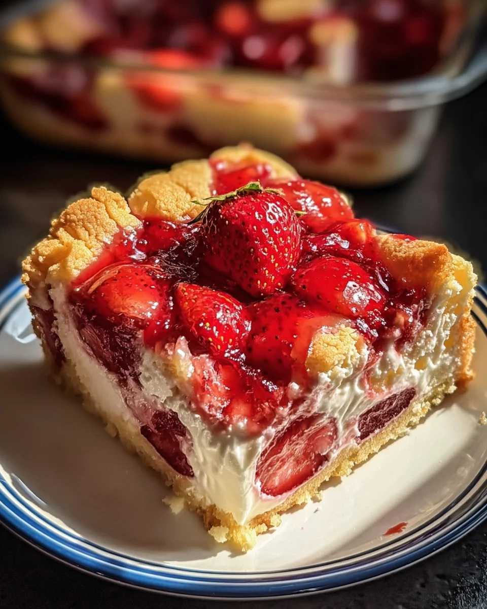 Strawberry Cheesecake Dump Cake 18 Strawberry