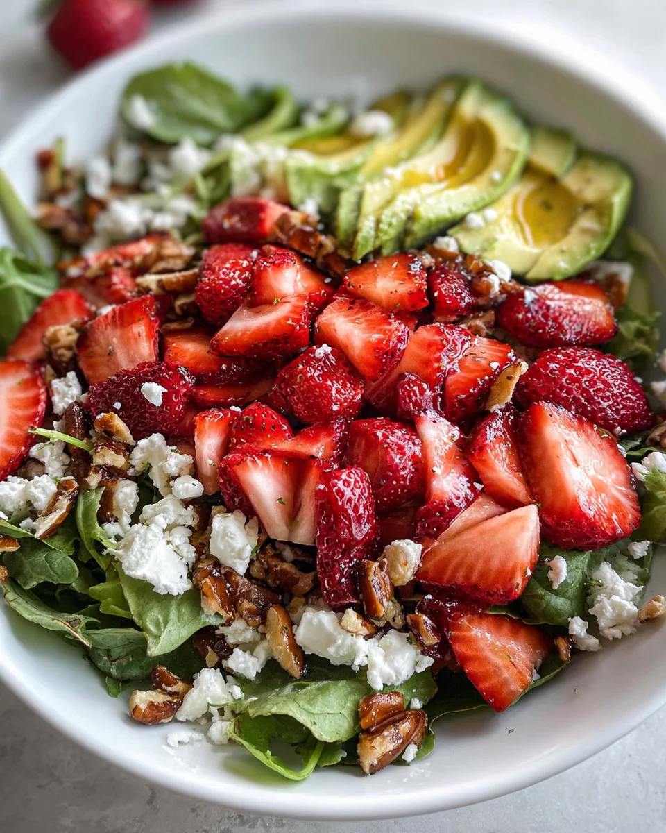 Strawberry Crunch Salad