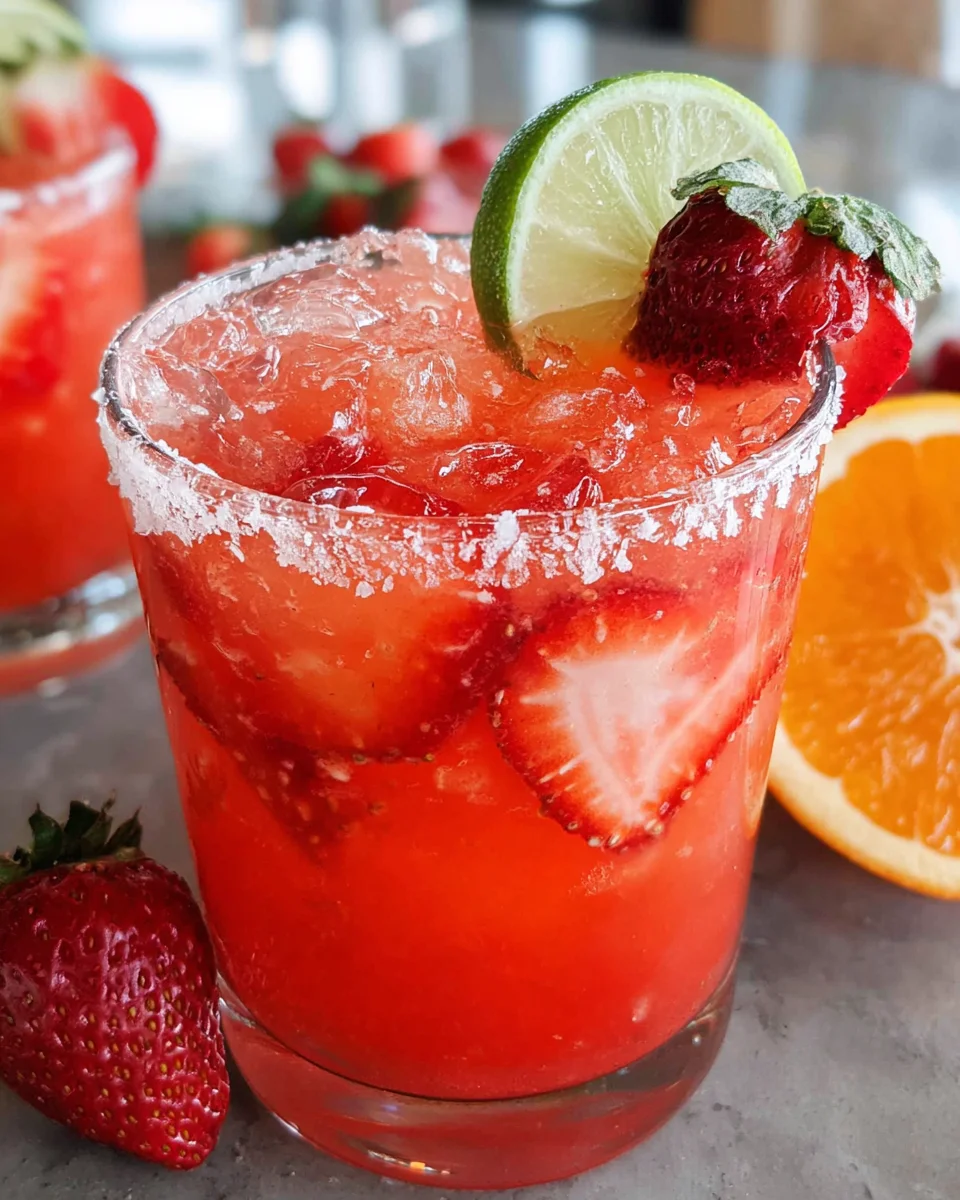Strawberry Margarita 19 Strawberry Margarita