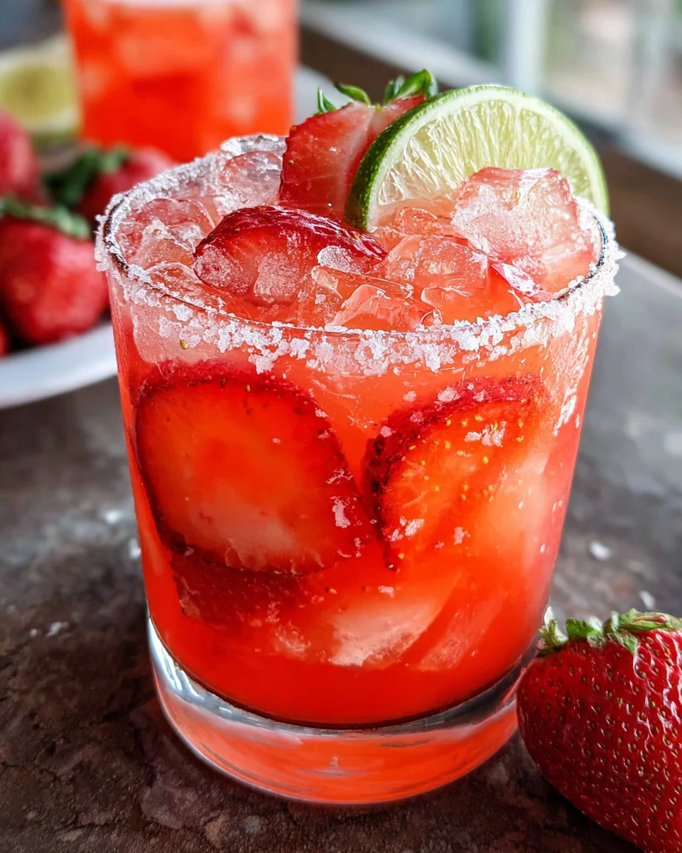 Strawberry Margarita 16 Strawberry