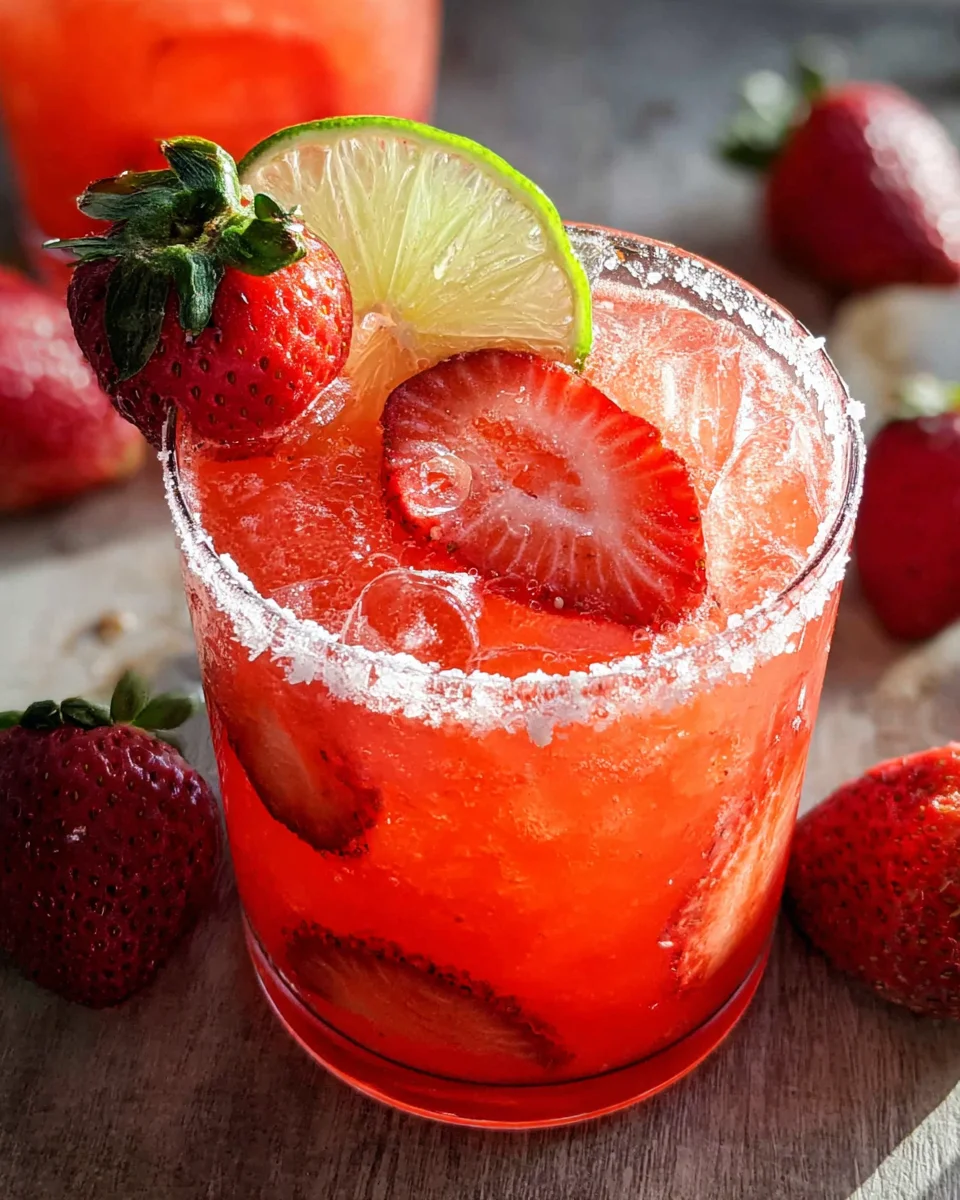 Strawberry Margarita 17 Strawberry