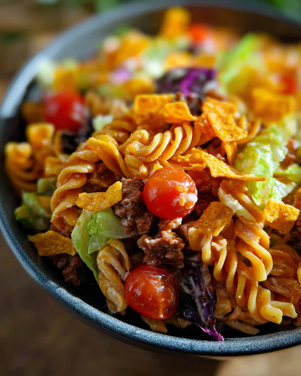 Taco Pasta Salad 18 Taco