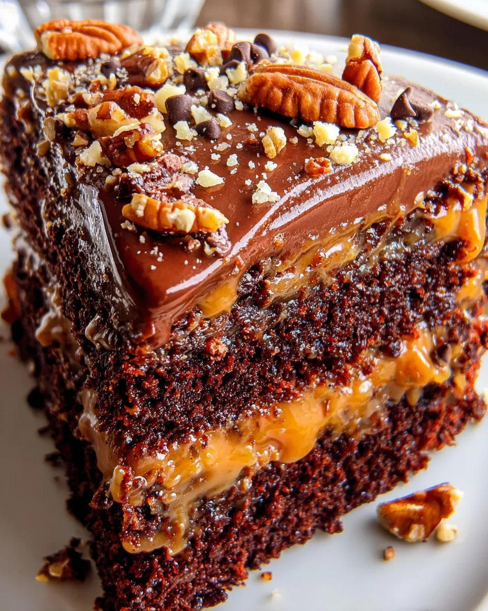 Turtle Caramel Cake 23 Turtle